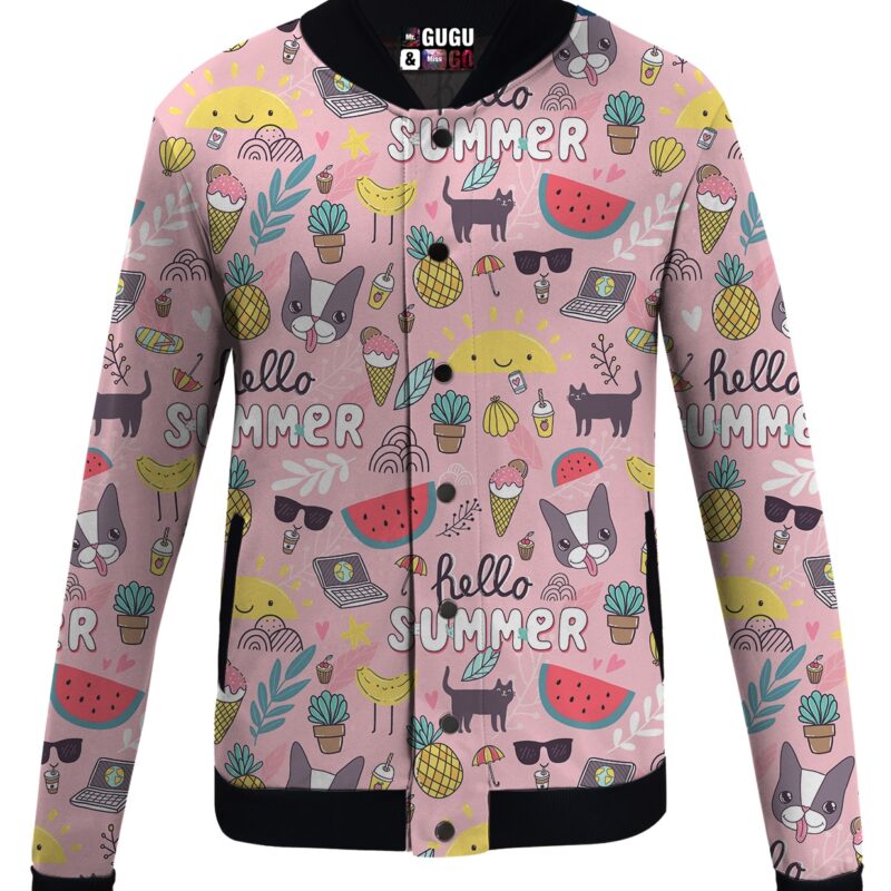 Sweet Summer Baseball Jacket