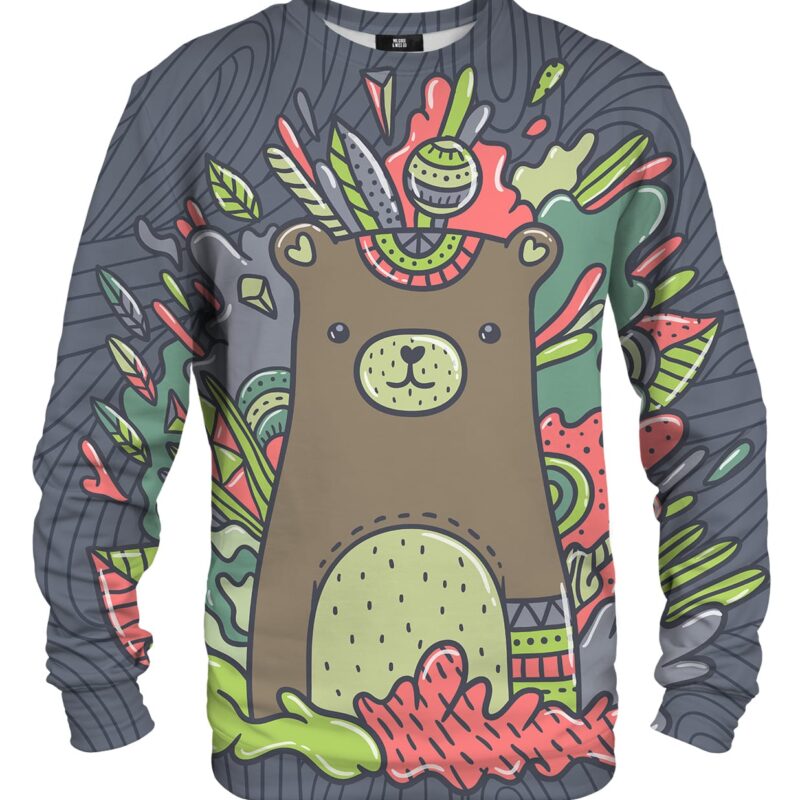 Sweet bear cotton sweater