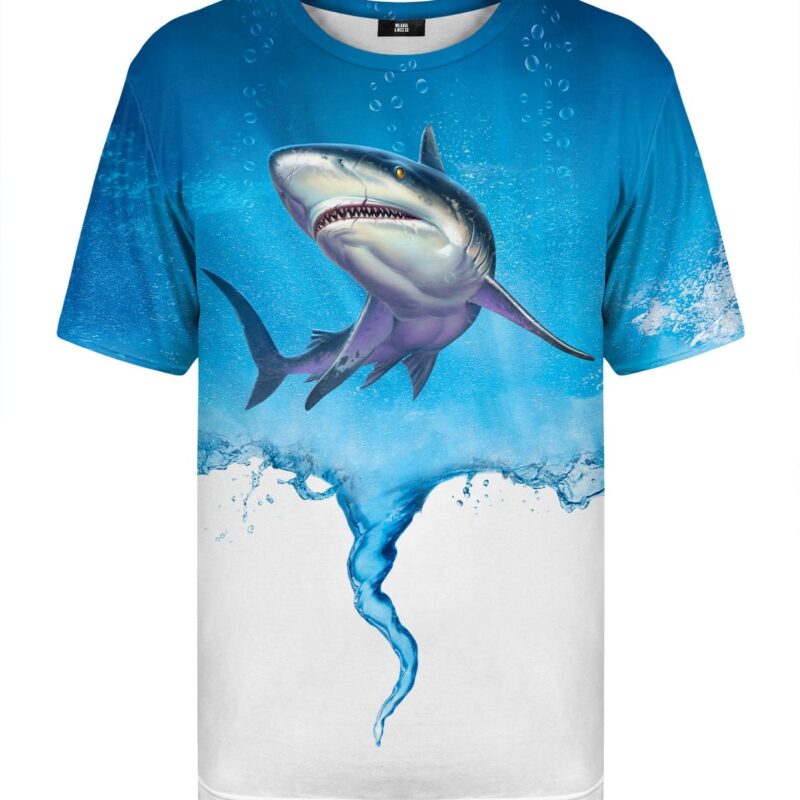 T-SHIRT ZE WZOREM SHARKNADO