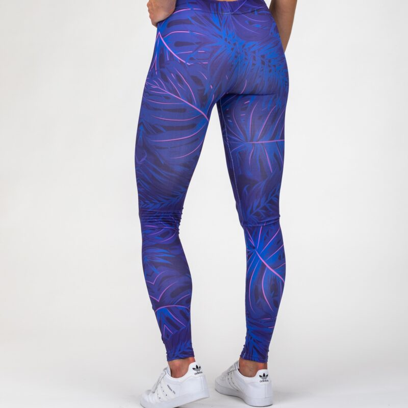 TROPICAL DARK BLUE LEGGINGS - Afbeelding 6