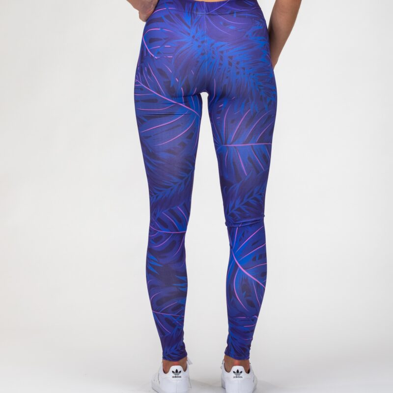 TROPICAL DARK BLUE LEGGINGS - Afbeelding 7