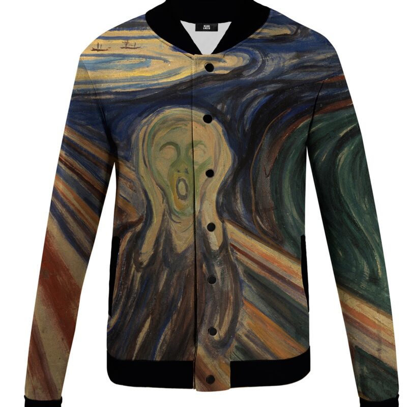 The Scream Baseball Jacket