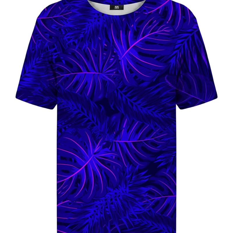 Tropical Dark Blue T-shirt