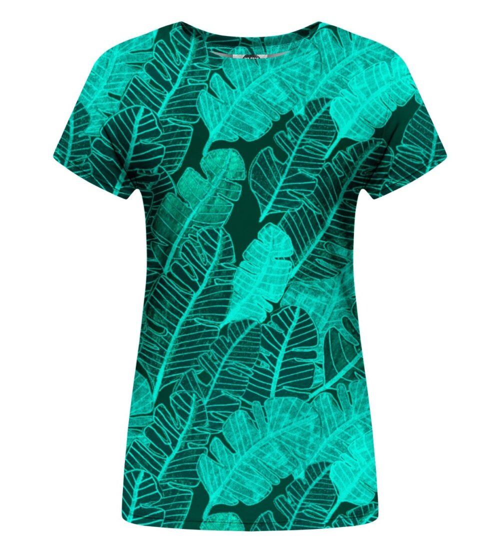 Tropical Leaves womens t-shirt