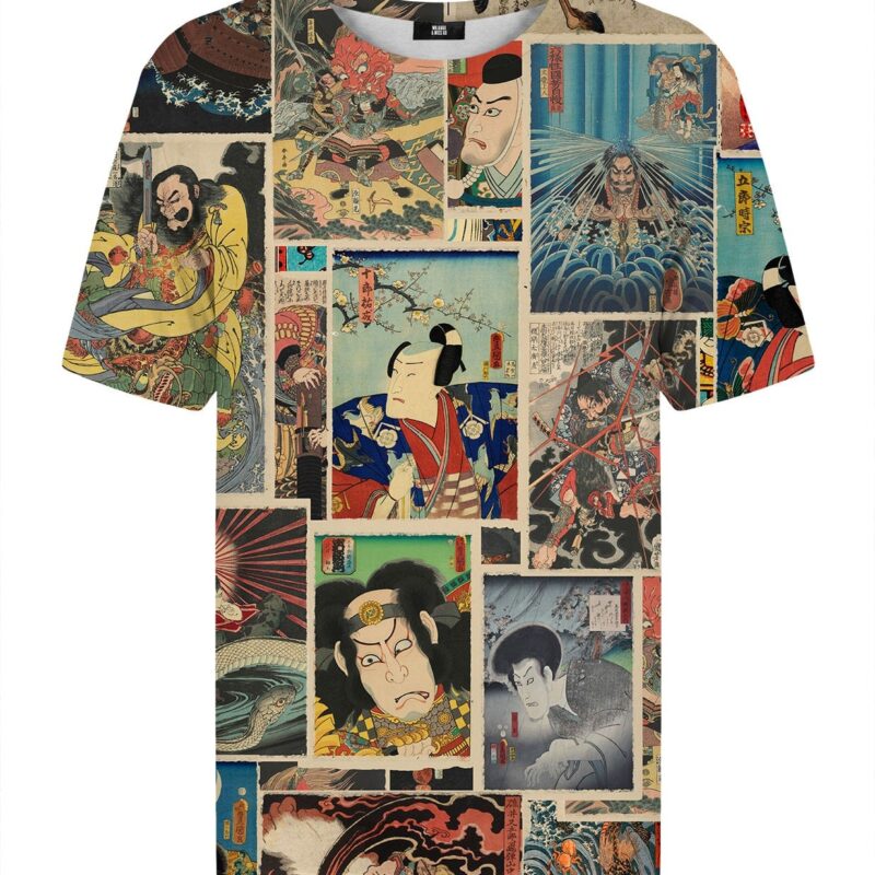 Utagawa mix t-shirt