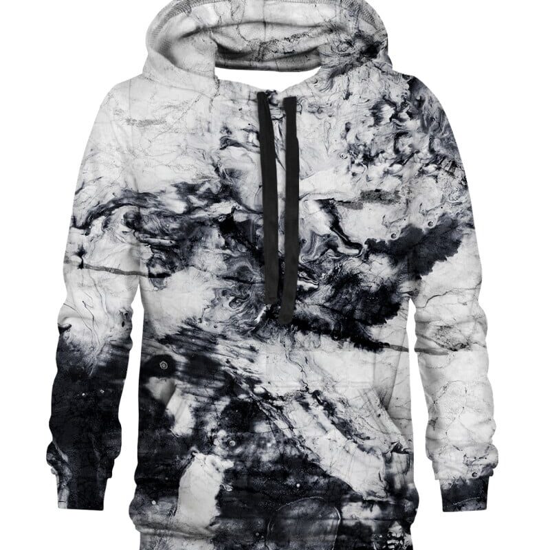 White Marble Hoodie