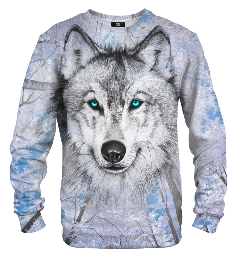 Wolves cotton sweater