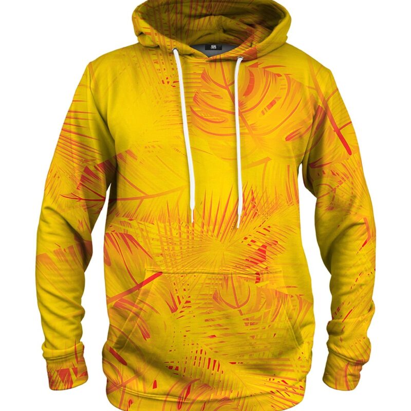 Yellow Jungle Hoodie Knagaroo