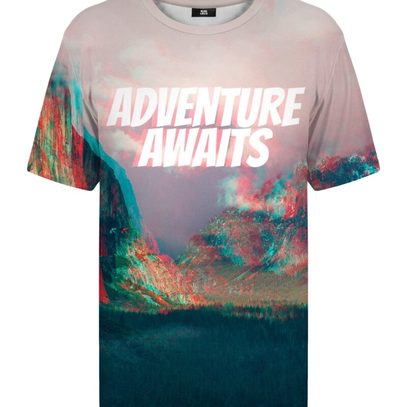 adventure awaits t-shirt