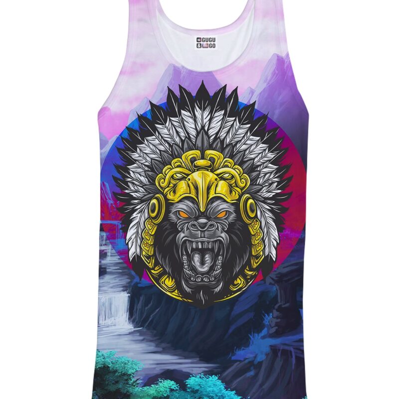 aztec king tank top