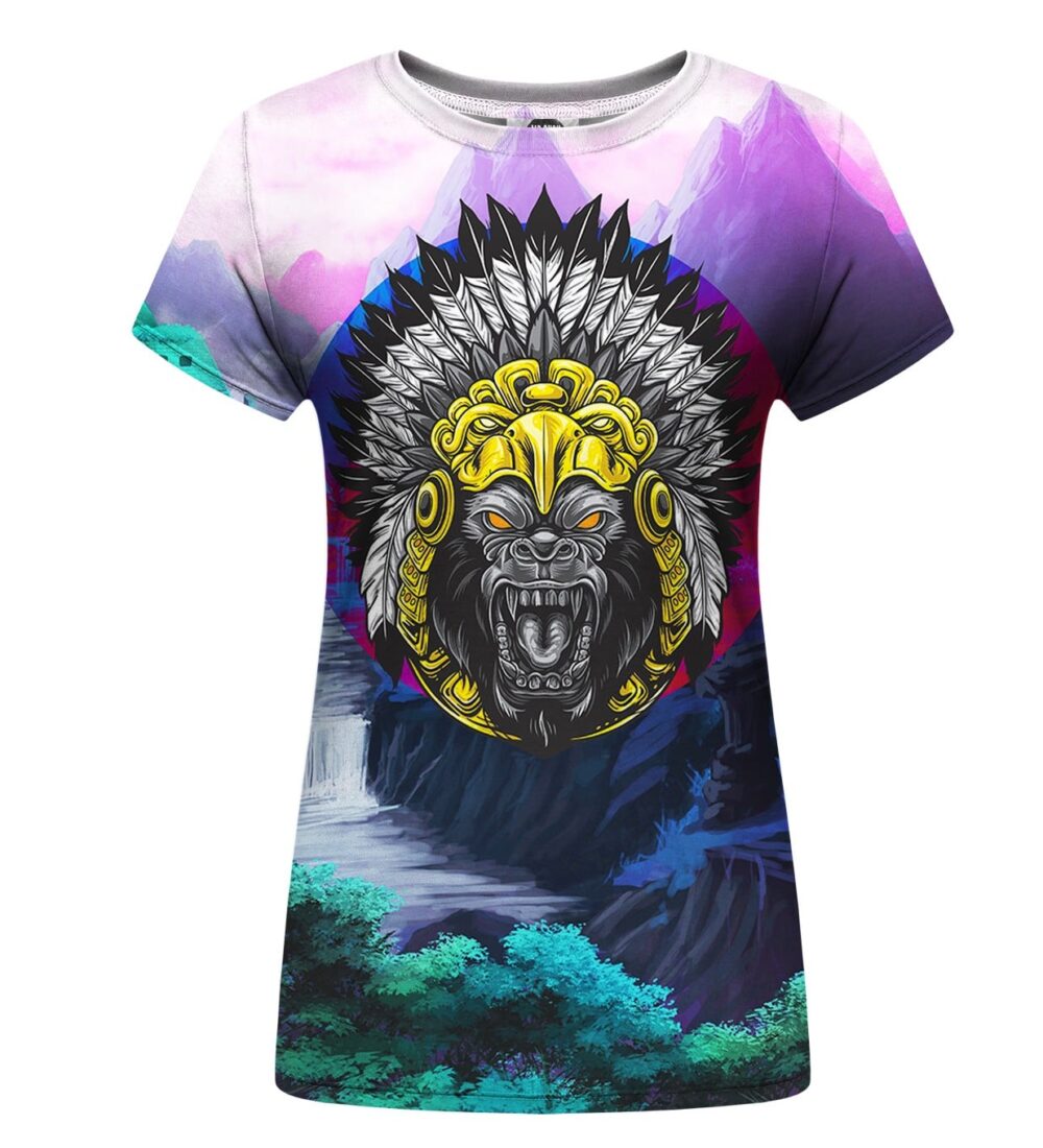 aztec king womens t-shirt aztec king womens t-shirt