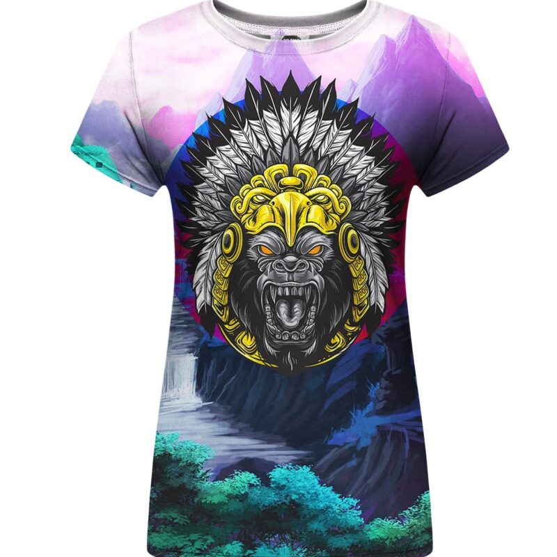 aztec king womens t-shirt