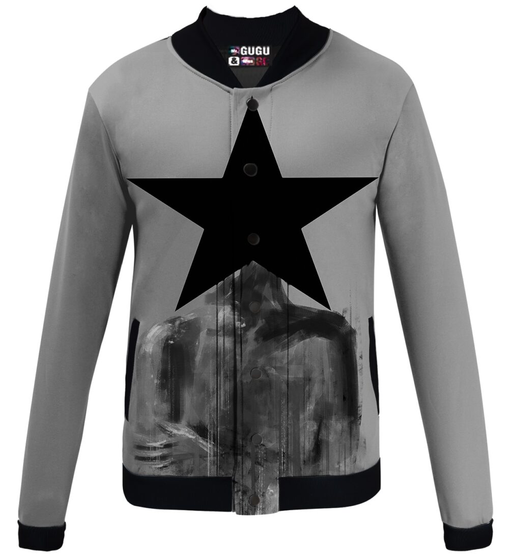 black star baseball jacket