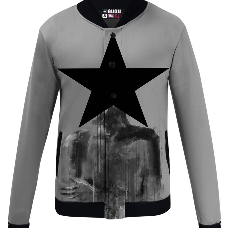 black star baseball jacket