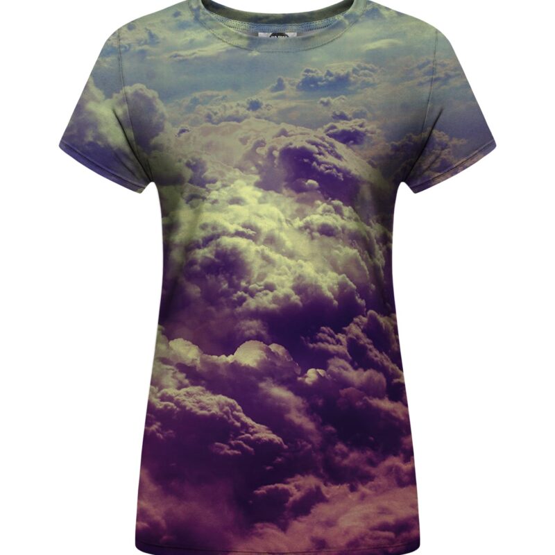 clouds women t-shirt