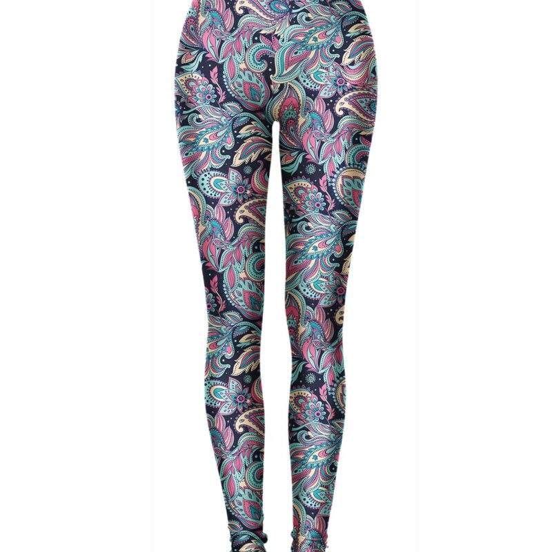 fractal pattern leggings