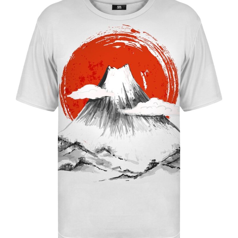 fuji drawing t-shirt