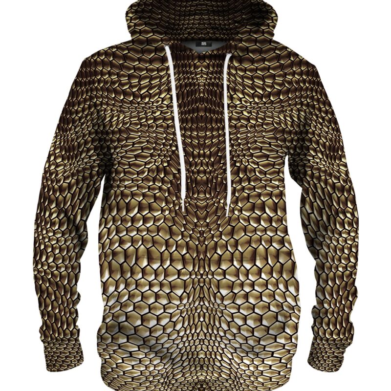 golden armor hoodie pullover