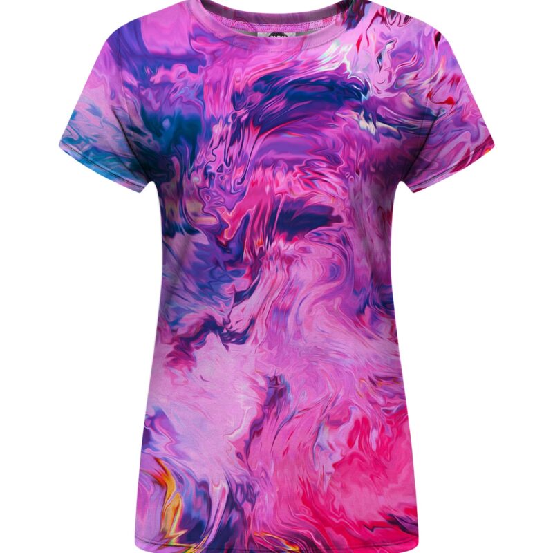 modern painting womens t-shirt