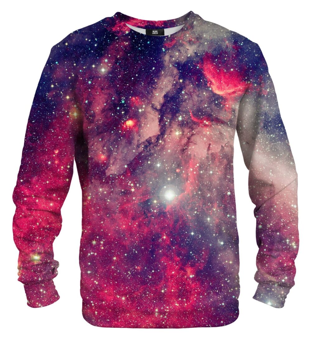 red galaxy cotton sweater red galaxy cotton sweater