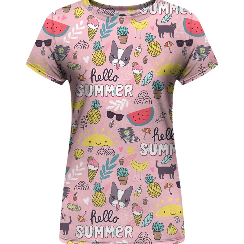 sweet summer women t-shirt