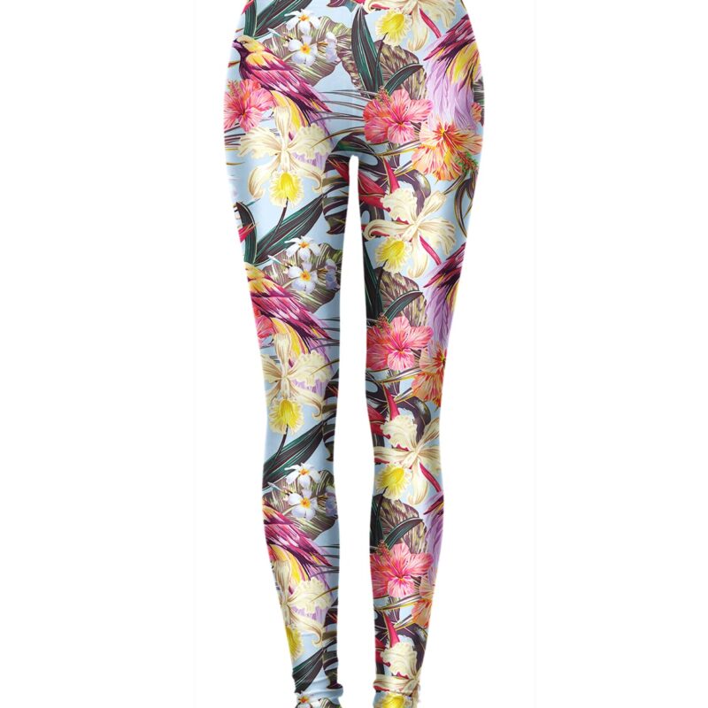 tropical beauty leggings