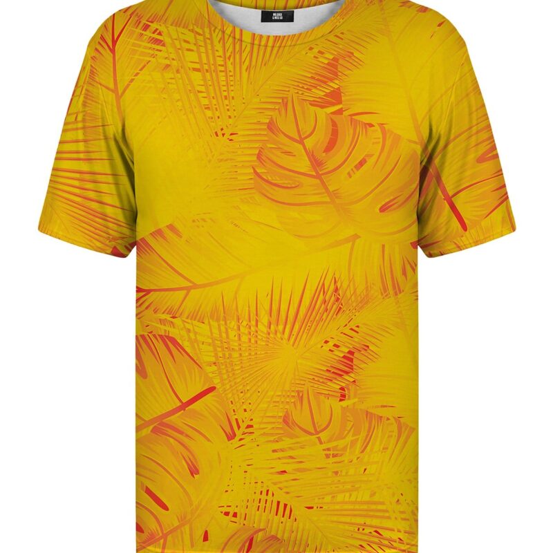 yellow jungle t-shirt