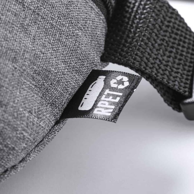 Heuptas RPET/polyester grijs - Afbeelding 3
