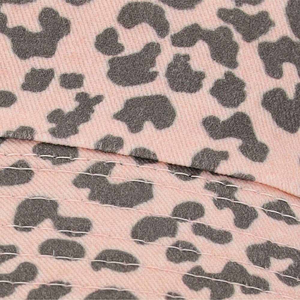Sarlini Bucket hat panterprint roze Sarlini Bucket hat panterprint roze