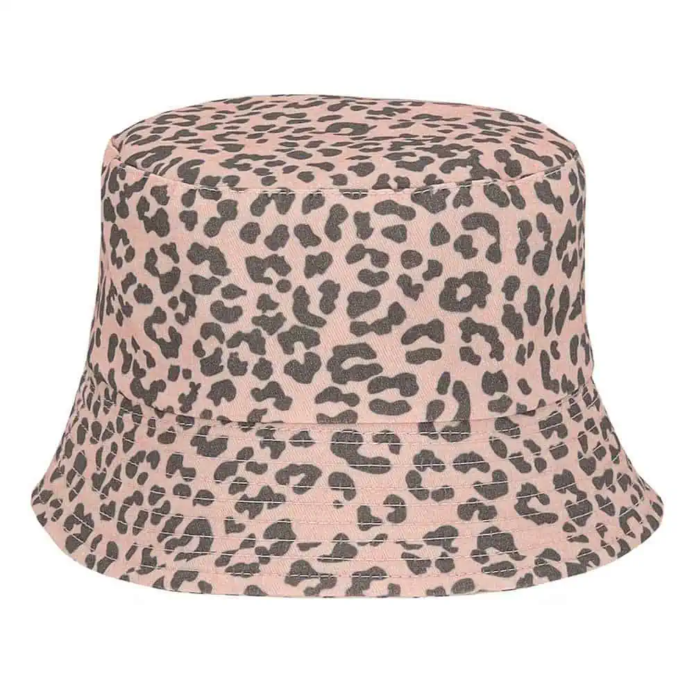 Sarlini Bucket hat panterprint roze