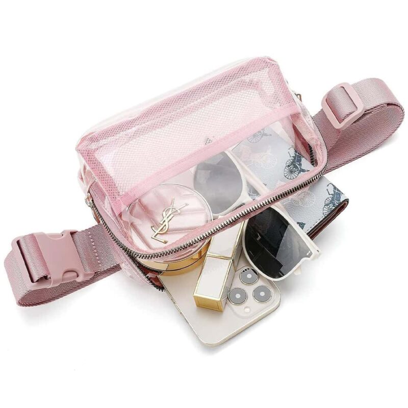 Heuptas transparant roze - Afbeelding 3