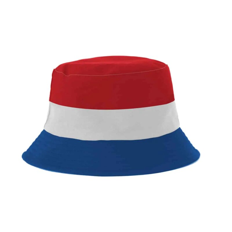 Yucka reversible vissershoedje NL vlag - 58 cm