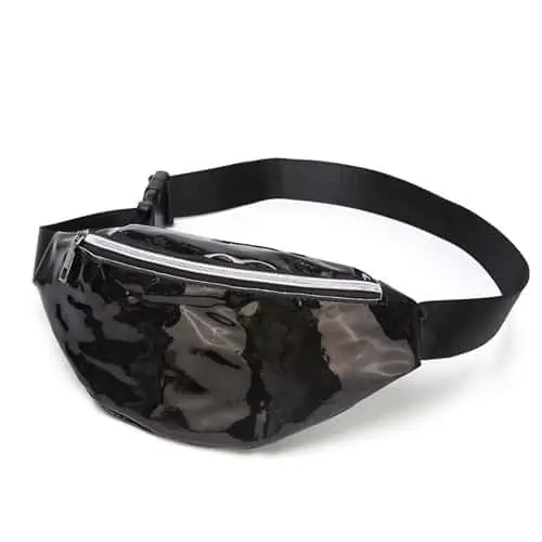 Fanny pack | Glanzend zwart
