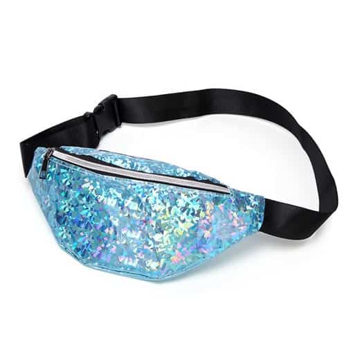 Fanny pack | Glanzend blauw