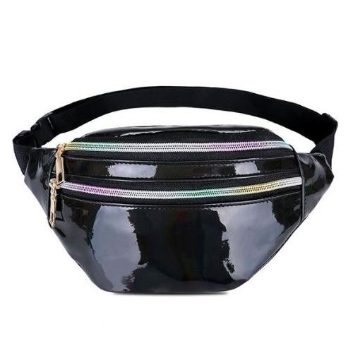 Fanny pack | zwart lak