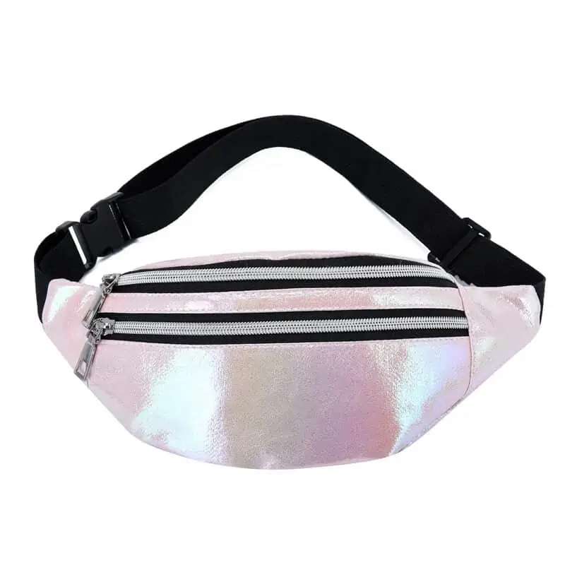 Heuptas glitter roze