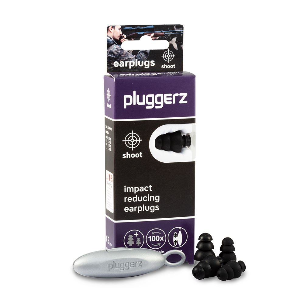 Pluggerz Earplugs Shoot – Oordoppen voor jagen – Oordoppen tegen harde knallen
