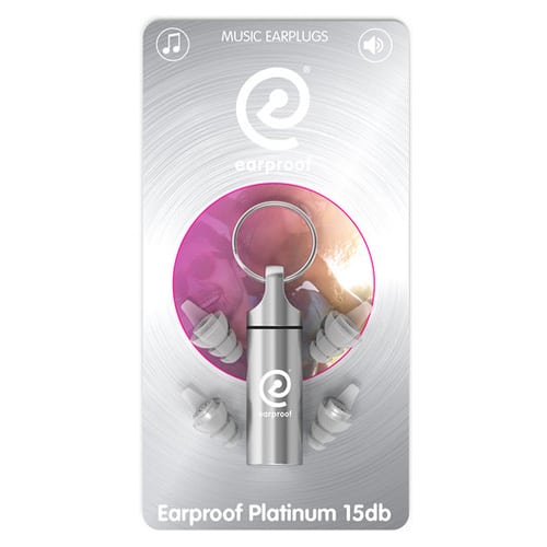 Earproof Concert oordoppen 15dB