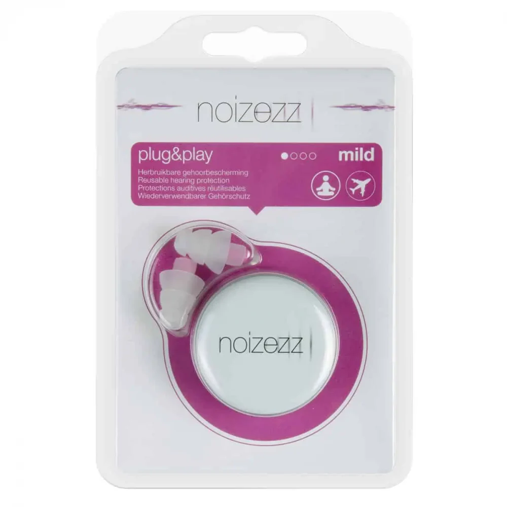 Noizezz Plug & Play mild oordopjes paars