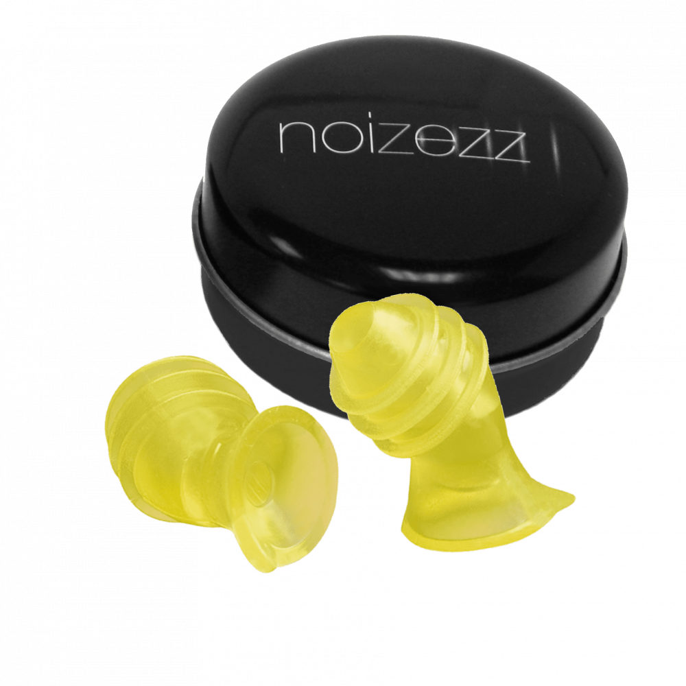 Noizezz Premium Sleep oordopjes geel – 4 maten