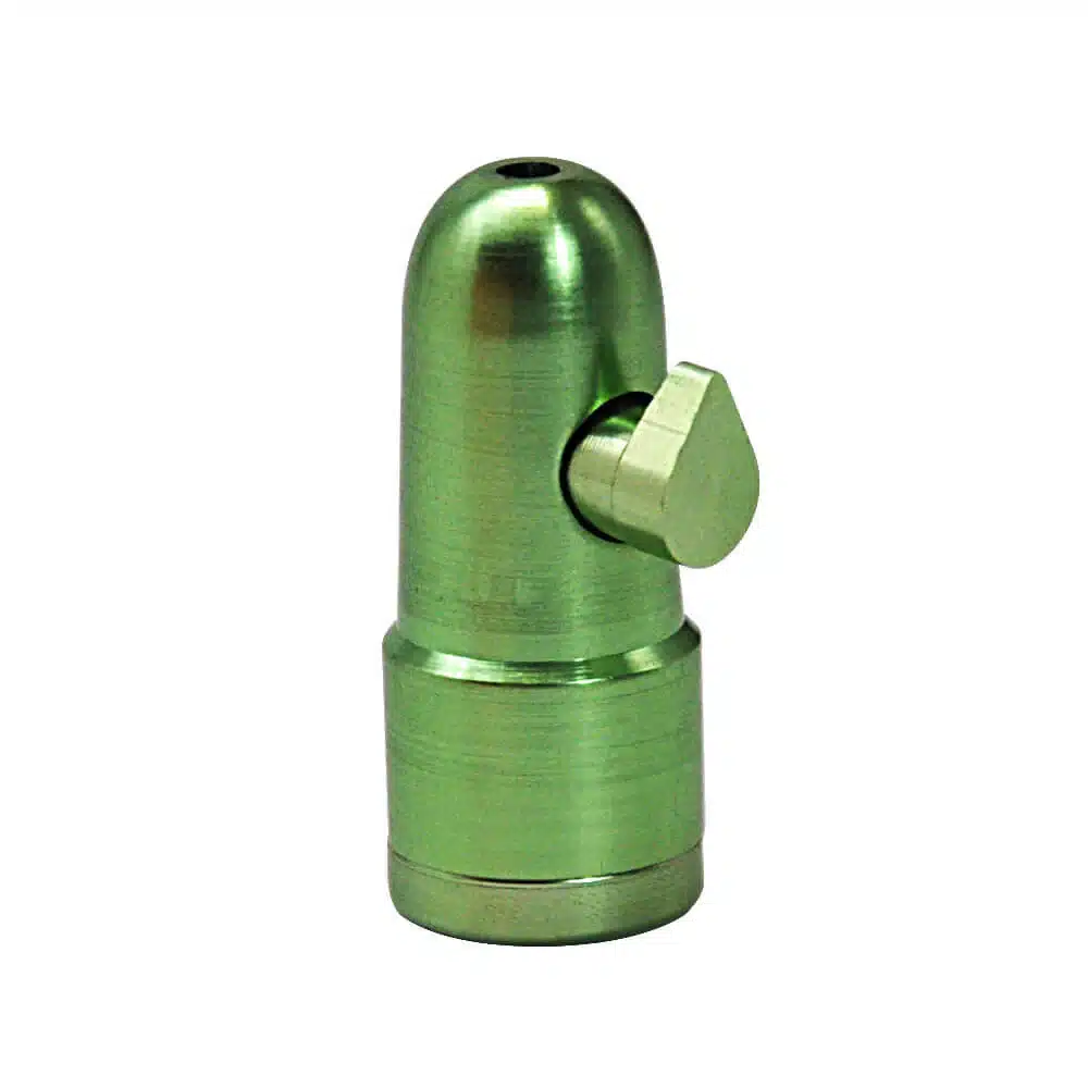 mini bullet snuifbuisje groen