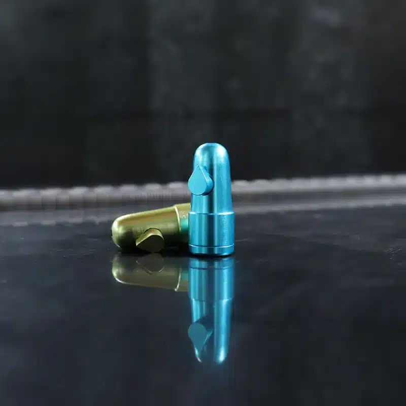 Mini bullet aluminium snuifbuisje - Afbeelding 10
