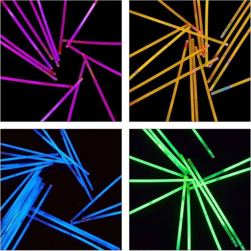 Lichtgevende glowsticks