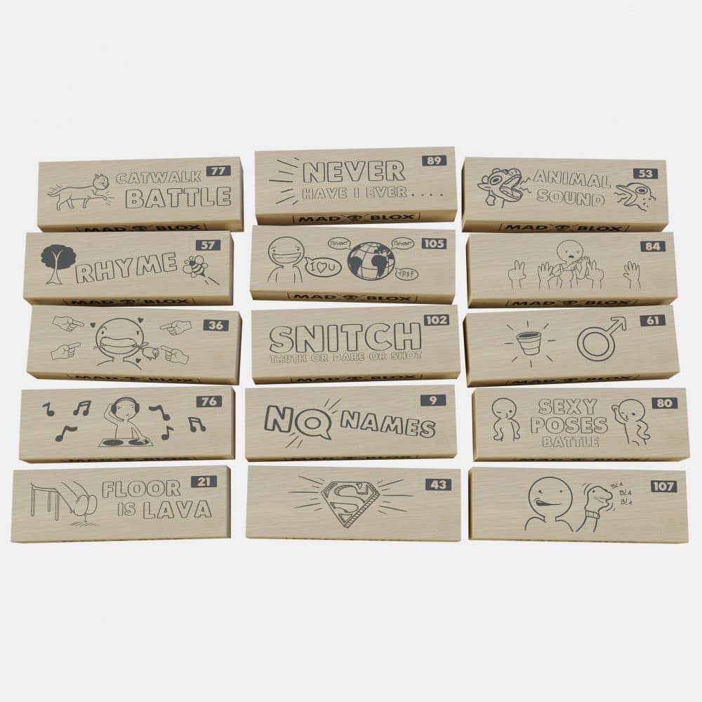 MadBlox – Jenga drankspel