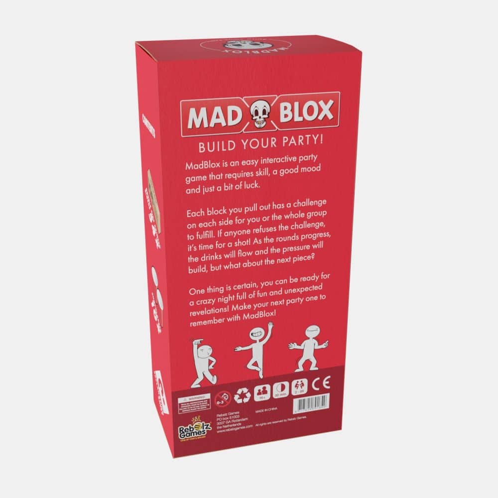MadBlox – Jenga drankspel