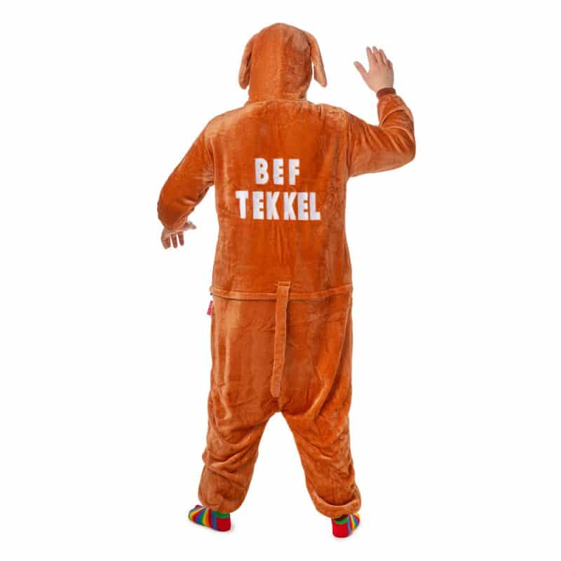 Bef tekkel honden onesie