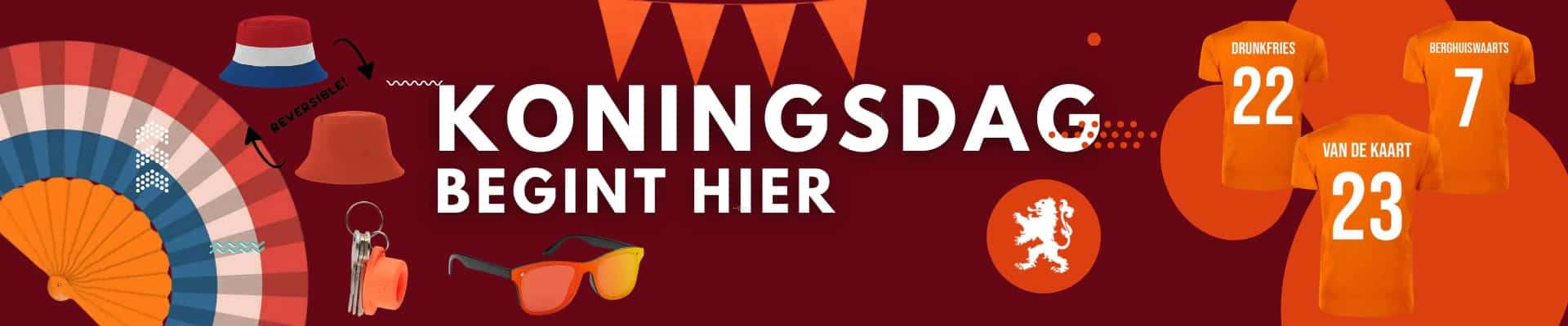 Koningsdag banner