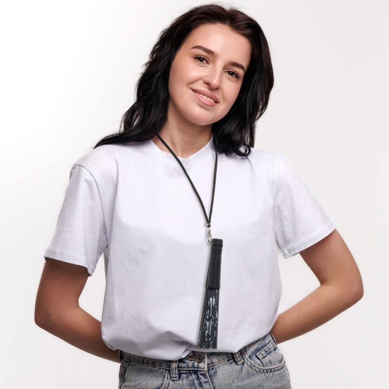 Model met ik loop alleen maar rondjes waaier