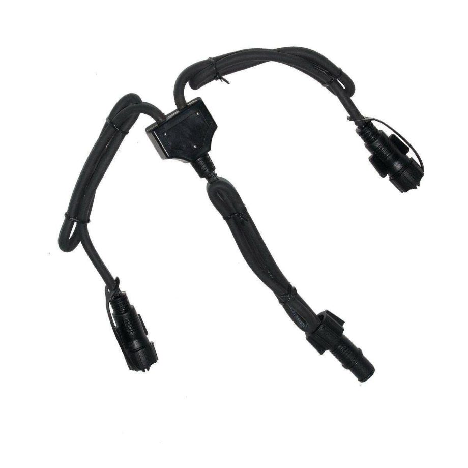 Festoon Lights Y Cord Connector, Connectable (Black/White) (ProConnect)