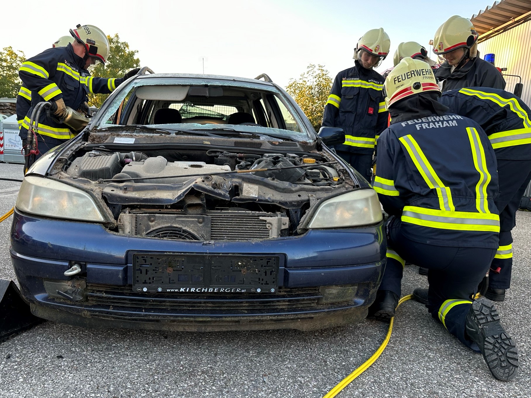 Übung technische Hilfeleistung